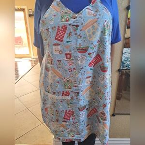 Double-sided Christmas apron 🎄